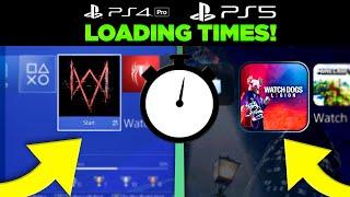 Watch Dogs Legion ISN'T Spider-Man Quick...BUT it is FAST! PS4 Pro vs PS5 Loading & Fast Travel Time