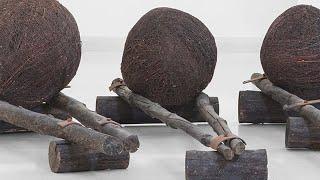 Polswiss Art - Magdalena Abakanowicz, „Black balls IV, V, VI", 1987