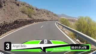 Angel Bello - Onboard 8a Subida Guia de Isora 2017