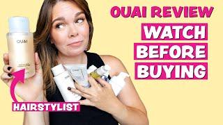 OUAI Hair Products - Review by a Pro Hairdresser