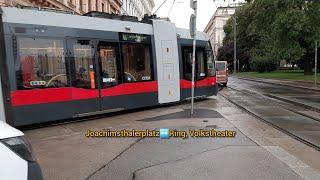 Wiener Linien Linie 46  #162 Joachimsthalerplatz️Ring, Volkstheater