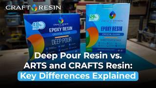 The Difference Between Deep Pour Resin and Arts & Crafts