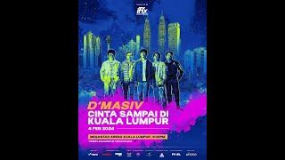 DMasiv Cinta Sampai Di Kuala Lumpur in Mega Star Arena KL Full Concert 04022024 [4K]