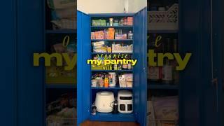 Organize my maximalist pantry with me! #organization #apartment