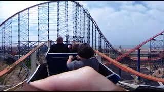 Big Dipper - Blackpool Pleasure Beach On Ride 360 Degrees