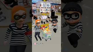 The thief kidnapped the child. | #shorts #ytshorts #cartoon