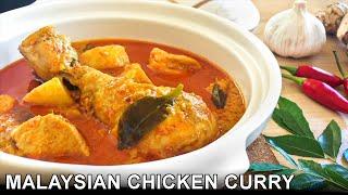 Malaysian Chicken Curry From Scratch | Using Only Fresh Ingredients