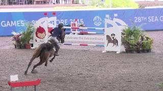 C0067 Catherine Chew SEAG2015 Ind Final Jump Off for Gold