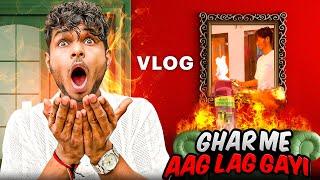 Ghar me aag lag gayi | Vlog | Life of Purab #vlog #funvlog #fire