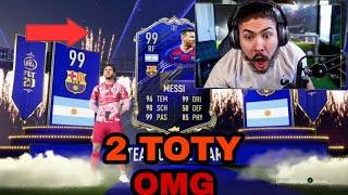 CASTRO1021 PACKED 2 TOTY!! FIFA 20 TOTY PACK OPENING!! BEST OF CASTRO PACKS  FIFA 20