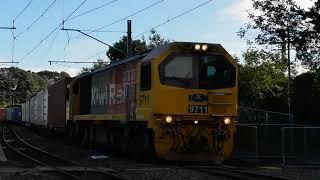 KiwiRail Freight and Passenger trains around Wellington - Winter 2024 (HD)