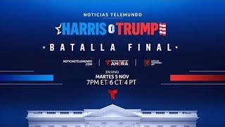 Resultados de las elecciones en EE.UU. 2024 entre Harris y Trump | Al Rojo Vivo | Telemundo