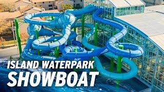 NEW Island Water Park at Showboat Atlantic City | All Waterslides POV