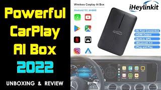 2022 CarPlay AI Box for iPhone and Android - iHeylinkit - REVIEW