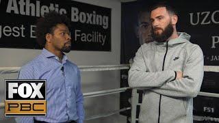 In The Ring with Caleb Plant and Shawn Porter | INTERVIEW | PBC ON FOX