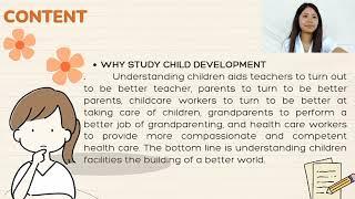 CHILD DEVELOPMENT AS A FIELD OF STUDY, lesson 1