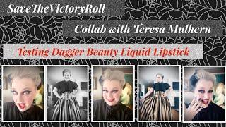 Dagger Beauty: Goth Inspired Collaboration with Teresa Mulhern