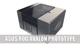 Asus ROG Avalon: Motherboard/Chassis Prototype (Computex 2016) | Allround-PC.com