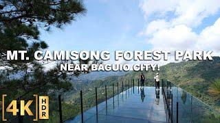 The NEWEST ATTRACTION Near BAGUIO is Now Open! Mt. Camisong Forest Park | First-Ever Glass Walkway!