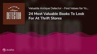 24 Most Valuable Books To Look For At Thrift Stores