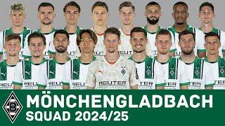 BORUSSIA MONCHENGLADBACH Full Squad For Season 2024/25 | Mönchengladbach | FootWorld