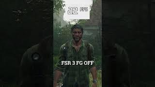 The Last of Us - FSR 3 Update (Frame Generation) #gtx1050 #benchmark #thelastofus