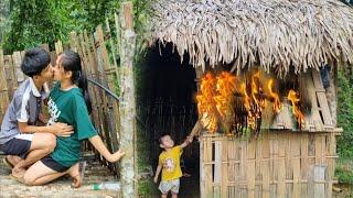 Naughty daughter burns down the house _ single mother and Thanh renovate the house [ lý thị pham ]