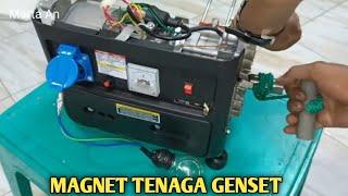 Cara Buat Genset Tenaga Magnet.Karya Roslin Tehnik#roslintehnik