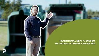 What's the difference between Ecoflo and a "regular" septic system?