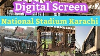 Digital Screen Board work started | Stadium Renovation | Cricket