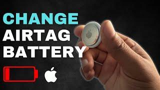 How to Change the Battery on an Apple AirTag