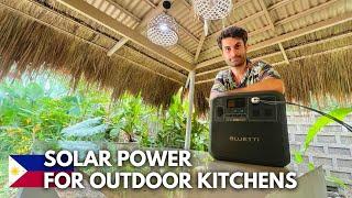 BLUETTI AC180 Solar Power Station Test and Review: 1800W for Our Off-Grid Outdoor Kitchen 