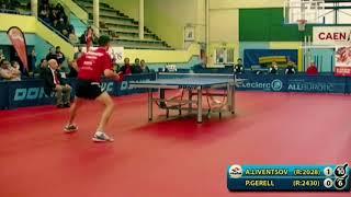 1.LIVENTSOV - GERELL France Club Championship настольный теннис table tennis