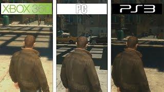 GTA IV | 360 vs PS3 vs PC 4K | Graphics Comparison | Comparativa