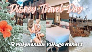 DISNEY WORLD TRAVEL DAY | Checking in at Disney's Polynesian Village Resort