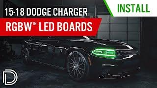 How to Install 2015-2018 Dodge Charger RGBW™ LED Boards | Diode Dynamics