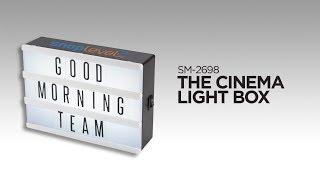 SM-2698 The Cinema Light Box