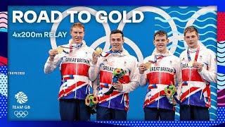 Matt Richards, Duncan Scott, James Guy & Tom Dean win GOLD!  | 4x200m Freestyle Relay | Tokyo 2020