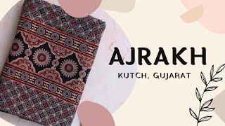 Ajrakh Print Of Gujarat | A For Ajrakh