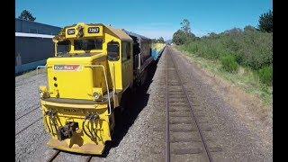 Geoff's Rail View :    Masterton to Wellington  5 x speed