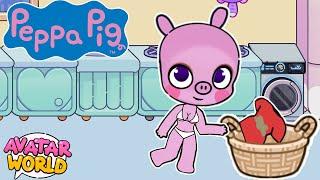 Peppa Pig in Avatar World | Washing