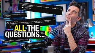 XLR vs USB Mics & Is AI Something to Fear?| My First Q&A Video!