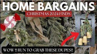 You Won't Believe What Dupes I Found - WOW - Home Bargains Christmas 2024