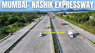 Mumbai nashik expressway updet | भिवंडी बायपास ते वडपे १२ लेन चा सुपरफास्ट रस्ता वाहतुकीसाठी सज्ज