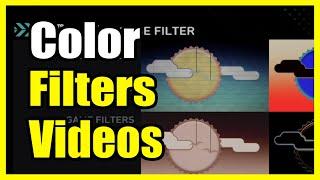 How to Add a Video Clip Filter & Colors to Sharefactory PS5 (Video Editing Tutorial)