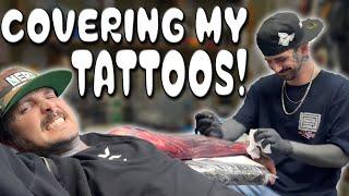 BLACKING OUT MY TATTOOS! 🫣