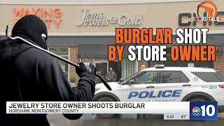 Burglary Suspect Shot Inside Jewelry Store; Several Other Stores Impacted In Horsham Shopping Strip