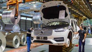 How They Build Volvo Best Cars From Scratch - Inside Production Line Factory