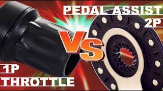 eBike Pedal Assist VS Throttle