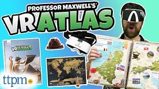 Professor Maxwell's VR Atlas Virtual Reality World Travel & Activity Set from Abacus Brands Review!